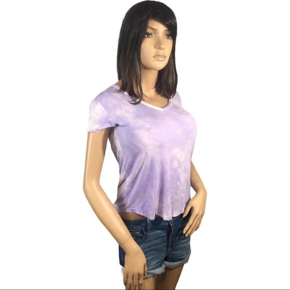 WS924 Aeropostale Seriously Soft Tie Dye Top S - Picture 3 of 6